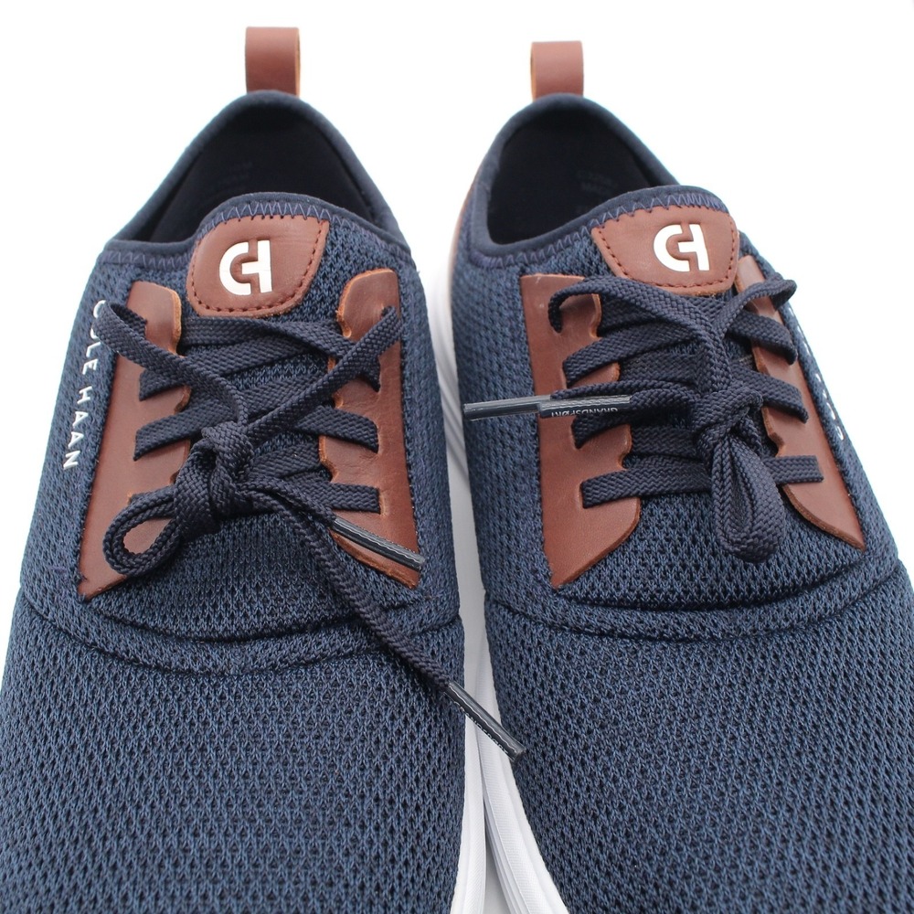 Cole Haan Grandsport Journey Casual Sneakers Mens Size 10M Blue Knit Lace Up - Picture 11 of 12